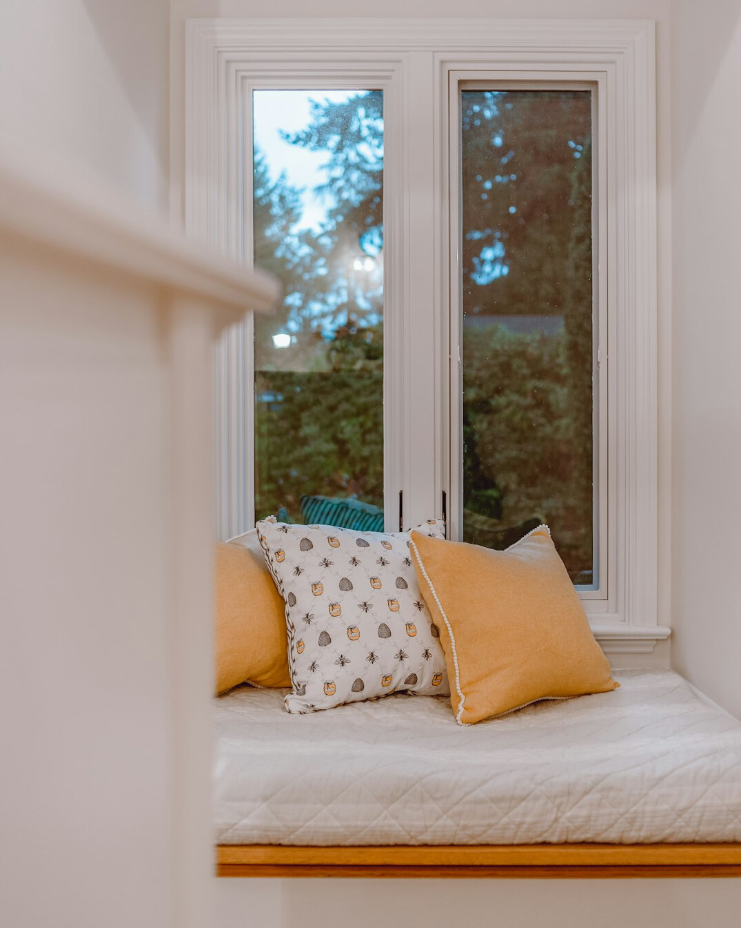 cozy reading nook